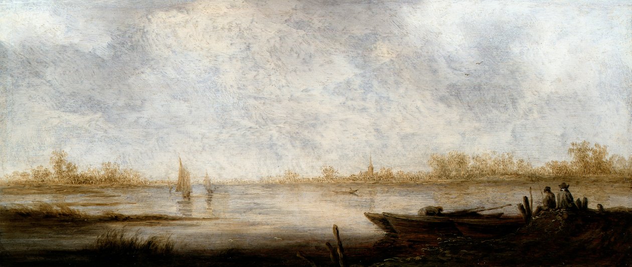 Rivierlandschap door Aelbert Cuyp