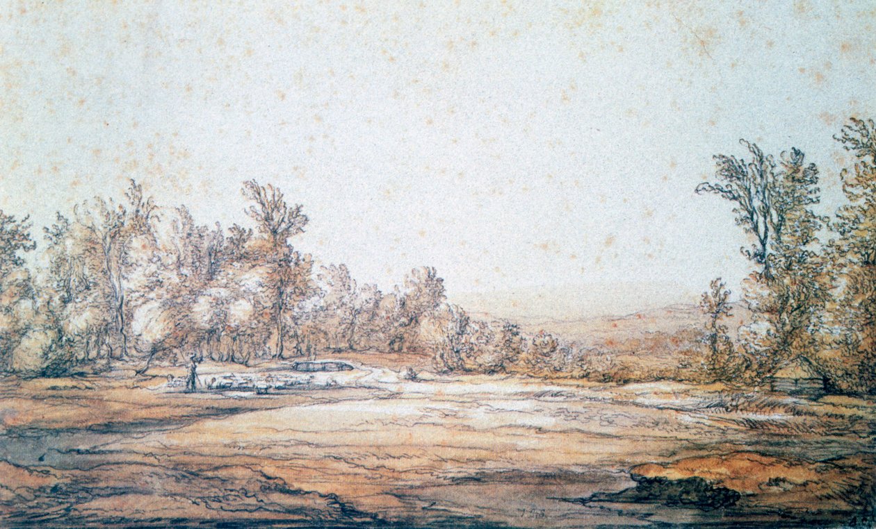Landschap, 1620-1691 door Aelbert Cuyp