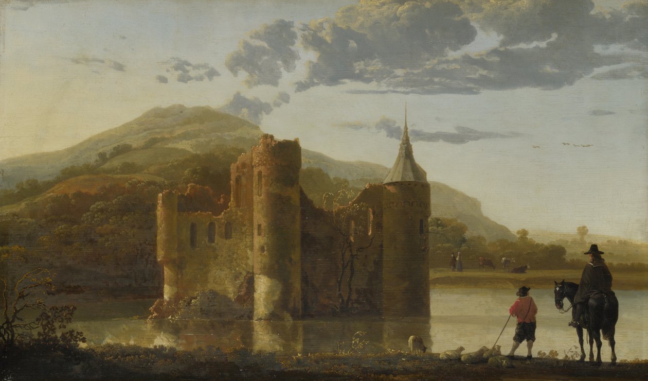 Kasteel Ubbergen door Aelbert Cuyp