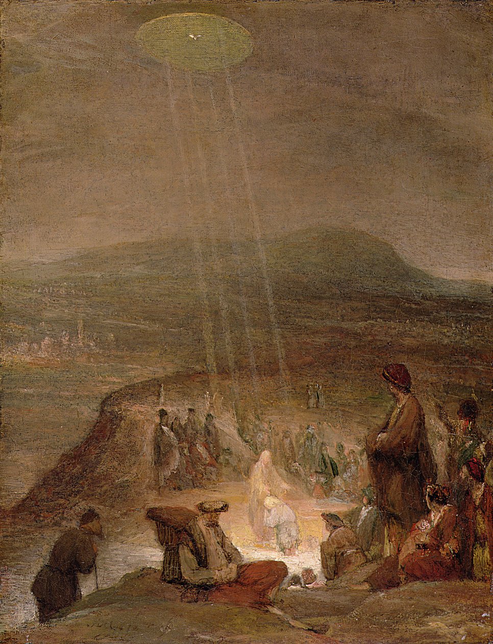 Doop van Christus, ca. 1710 door Aernt de Gelder