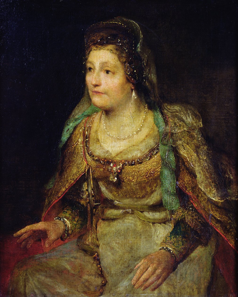 Vrouwelijke figuur, c.1680-90 door Aernt de Gelder