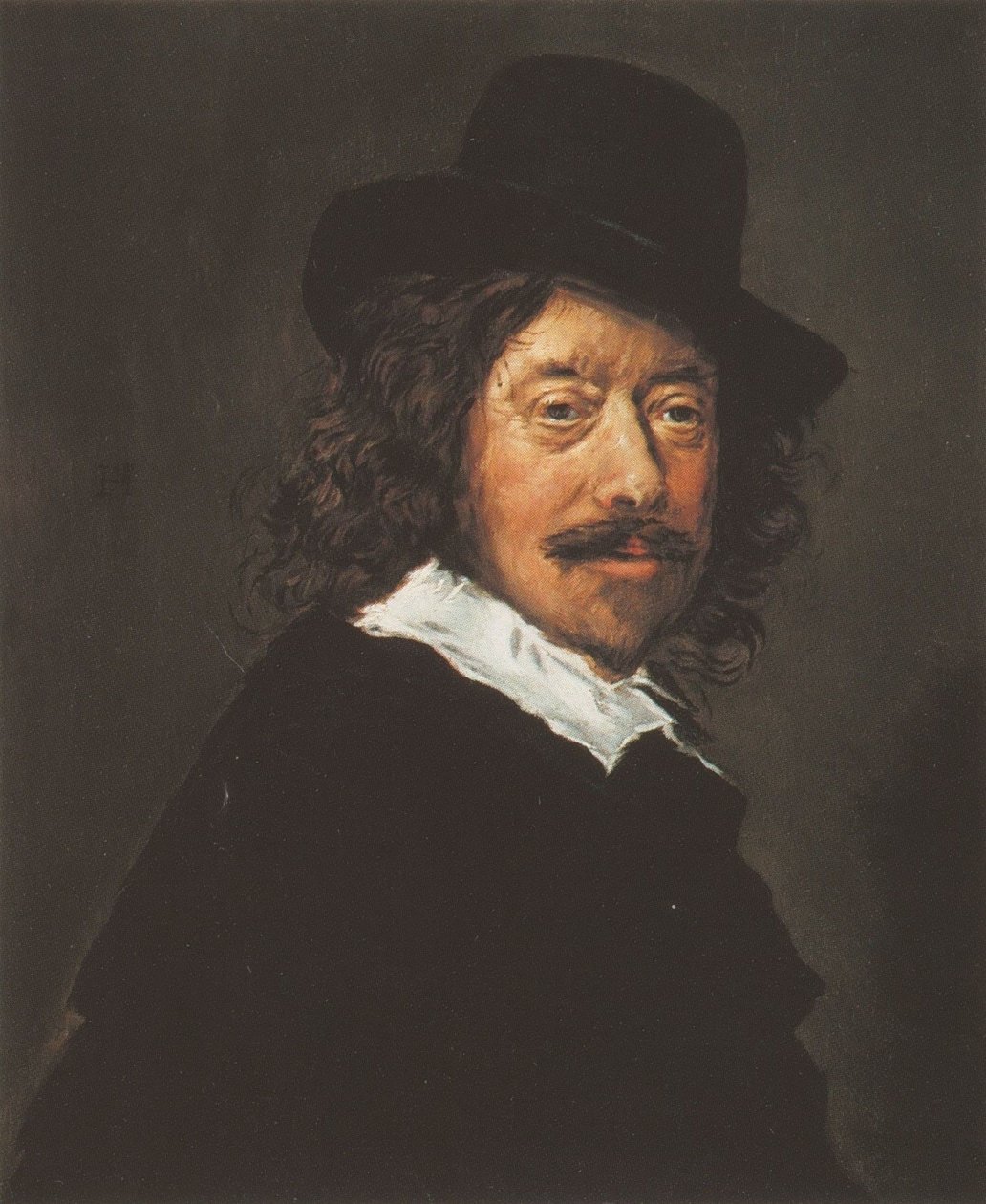 Portrait of Frans Hals (1582/83-1666) door After Frans Hals