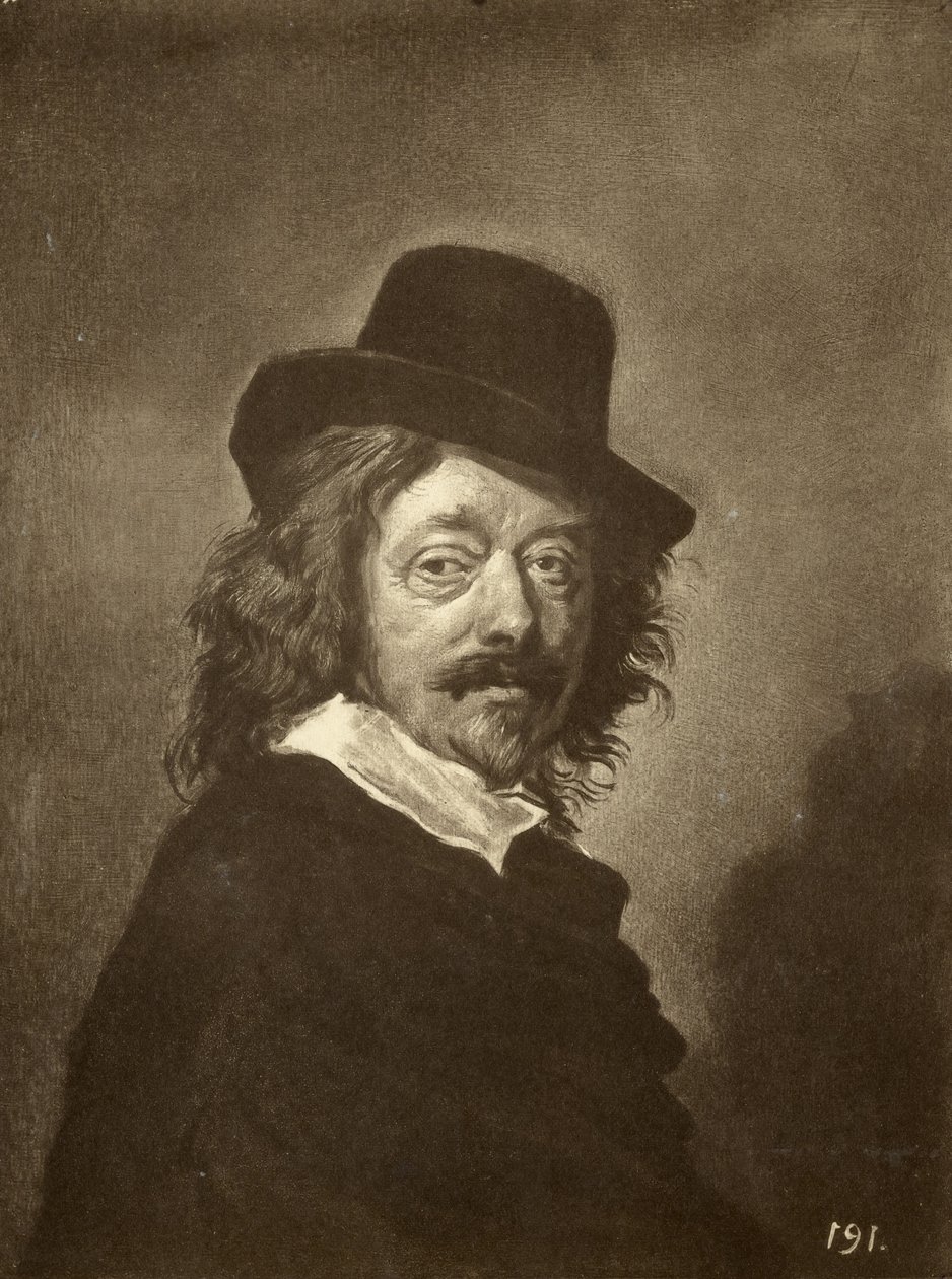 Portret van Frans Hals (1582/83-1666) door After Frans Hals