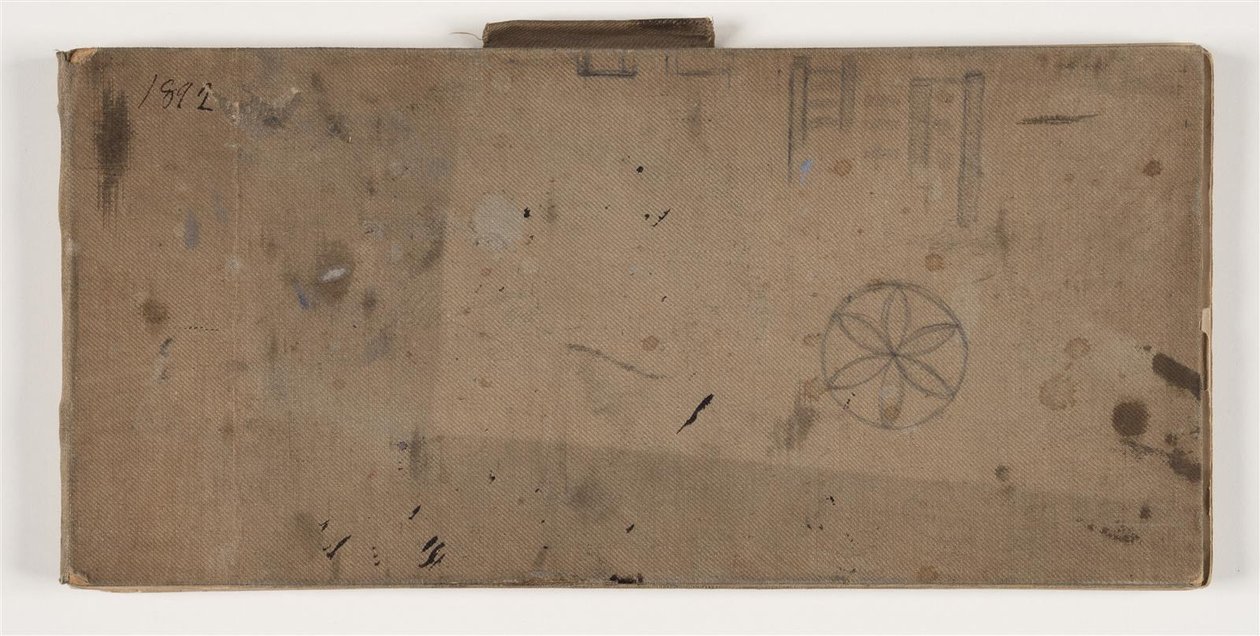 Schetsboek. 1892 door Agnes Slott Møller
