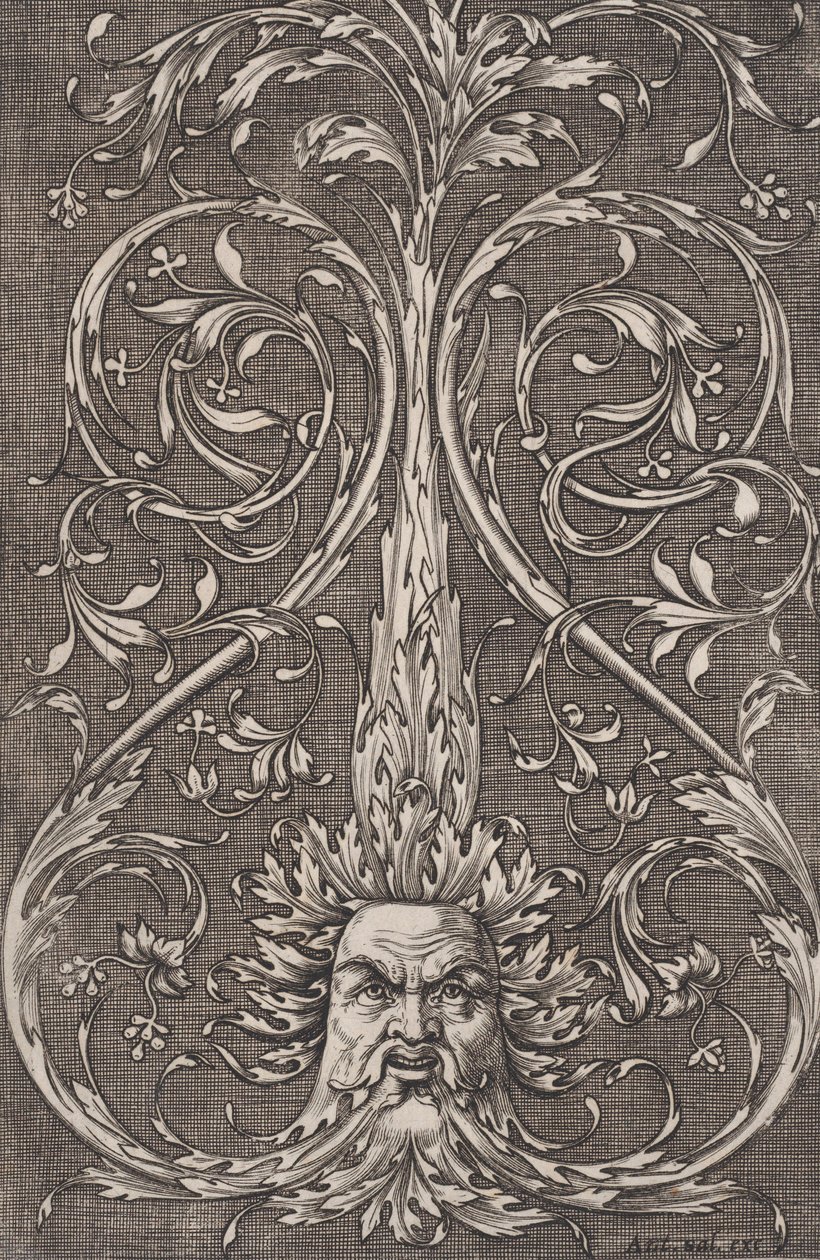 Sierpaneel door Agostino Veneziano