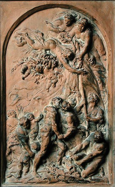 Fraternité, ca. 1883 door Aime Jules Dalou