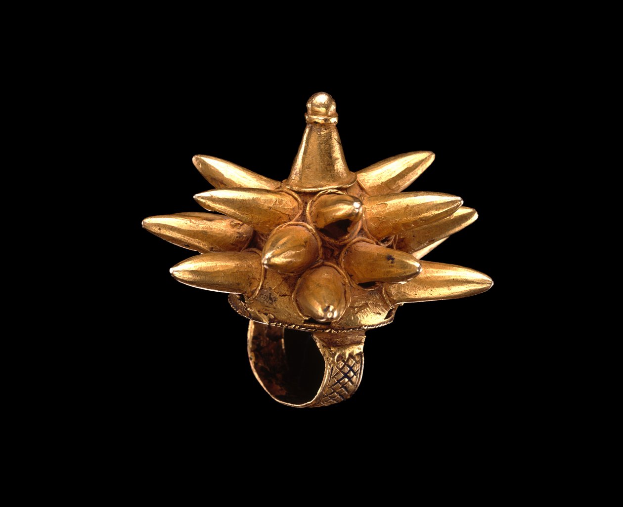 Ring, Ghana Ivoorkust, ca. 1935 door Akan School