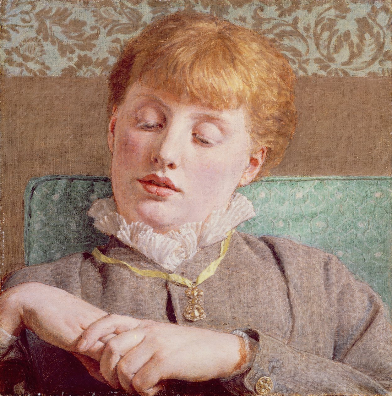 Een meisje door Albert Joseph Moore