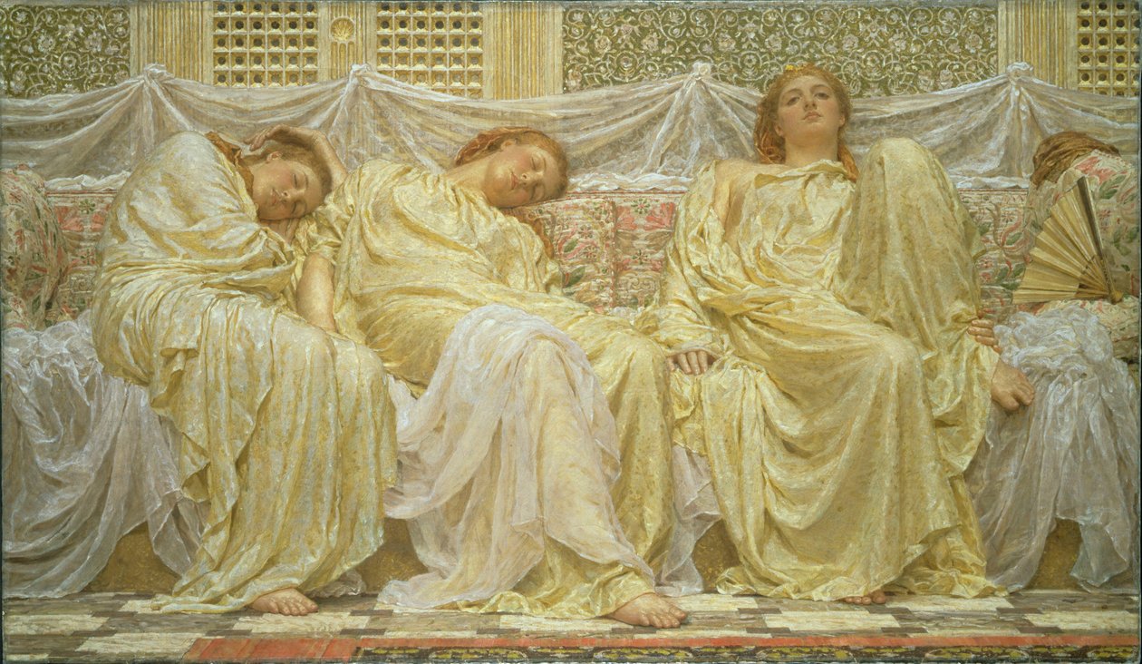 Dromers door Albert Joseph Moore