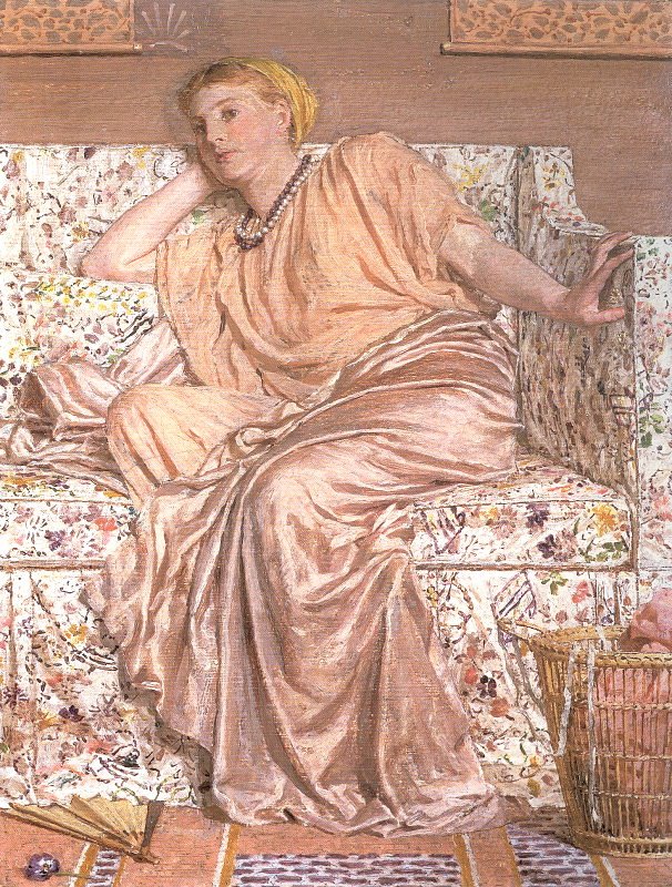 Viooltjes door Albert Joseph Moore