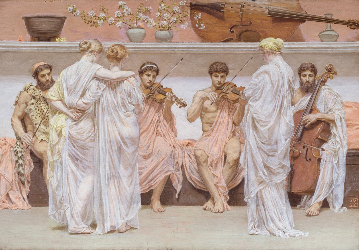 Het Kwartet door Albert Joseph Moore
