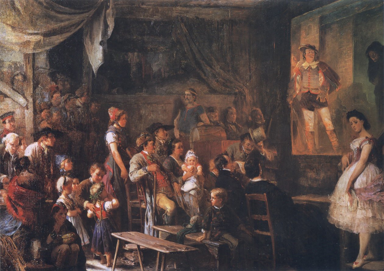 Boerentheater door Albert Kindler