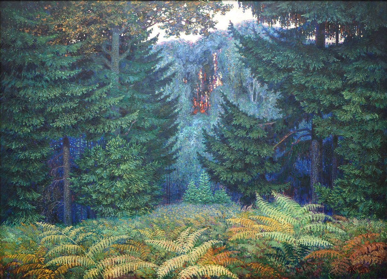 Onbekend schilderij door Albert Konig