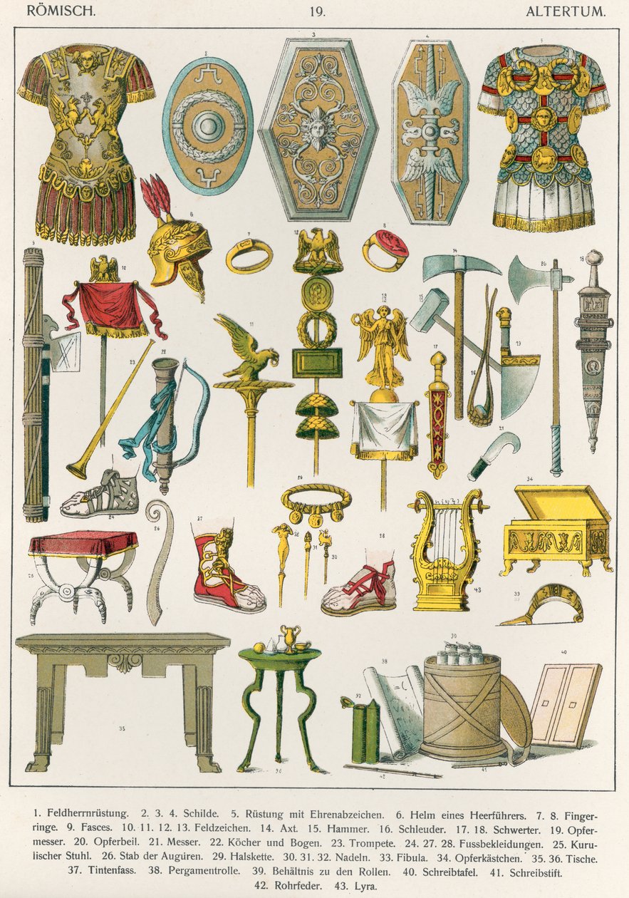 Romeinse accessoires, uit 