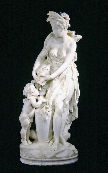 La Source door Albert Ernest Carrier Belleuse