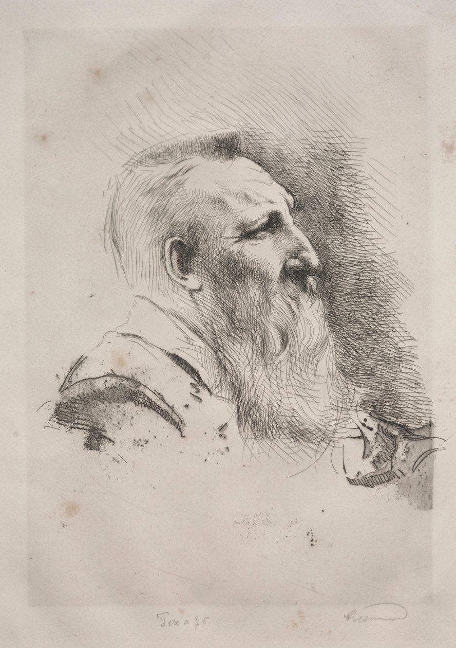 Auguste Rodin, 1900 door Paul Albert Besnard
