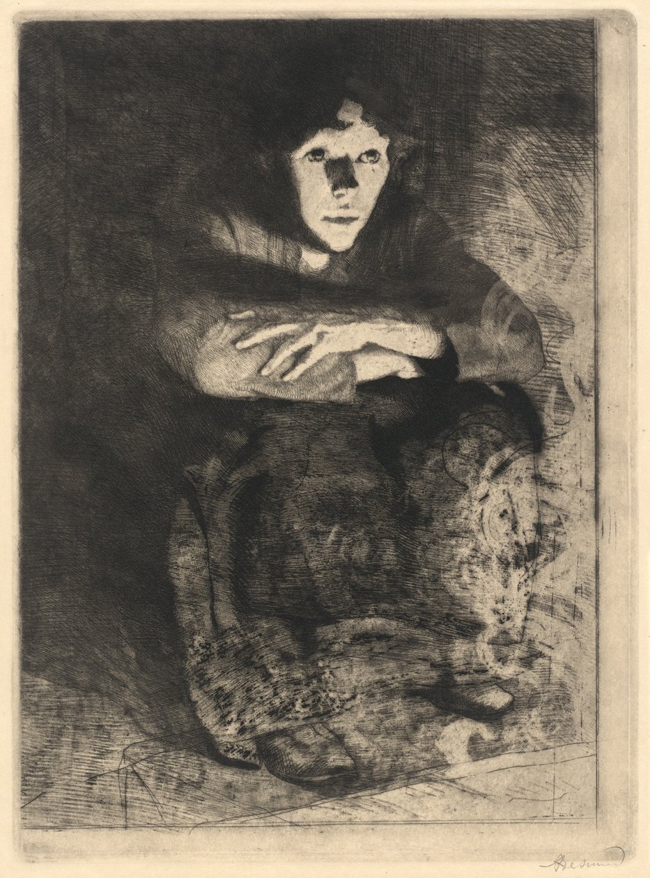 In de As door Albert Besnard