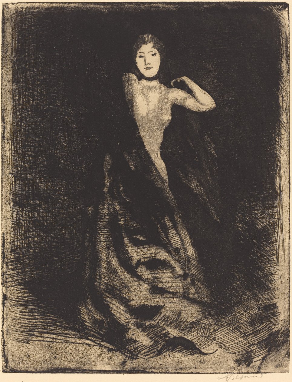 De Vrouw (frontispice) door Albert Besnard