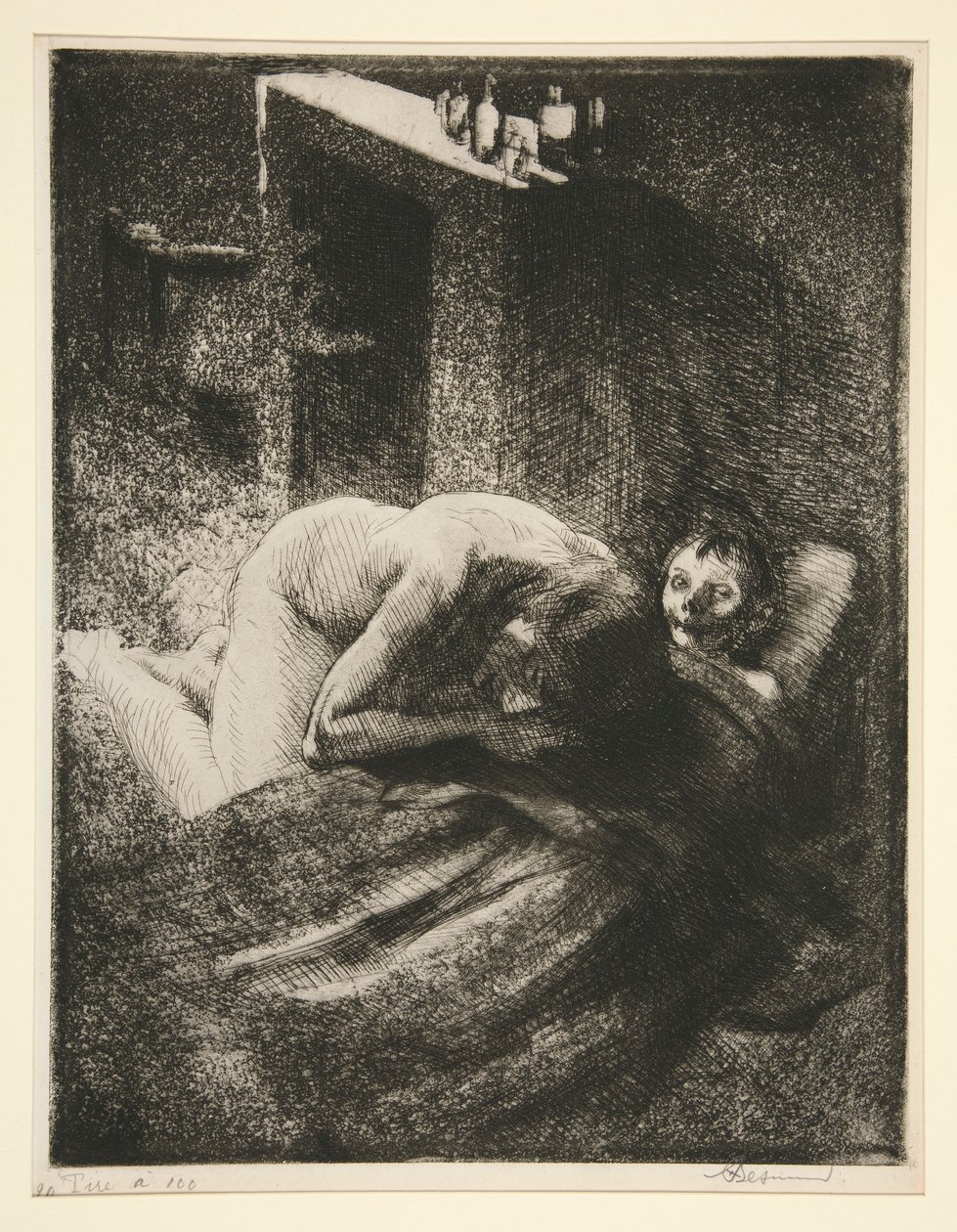 La Misère door Albert Besnard