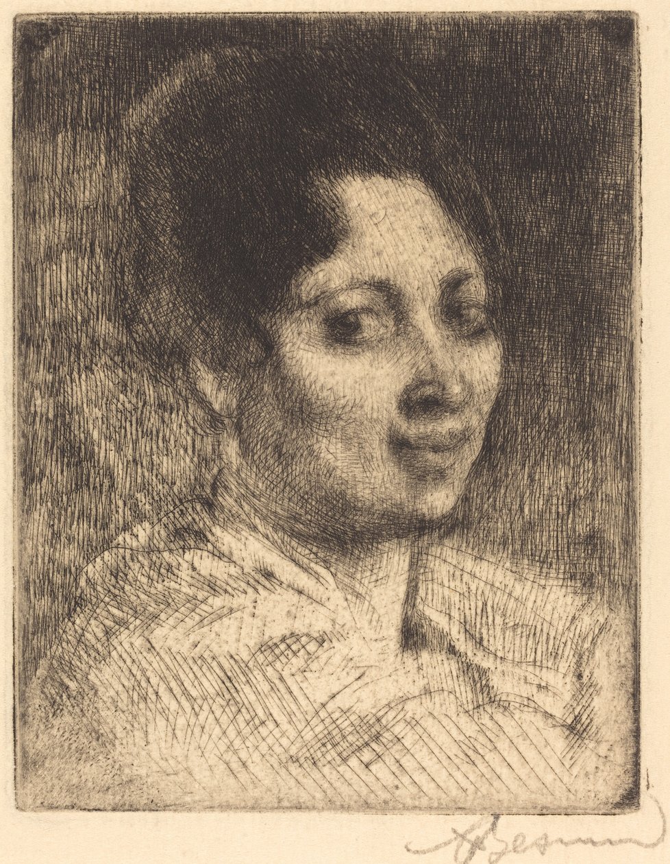 Peppina door Albert Besnard