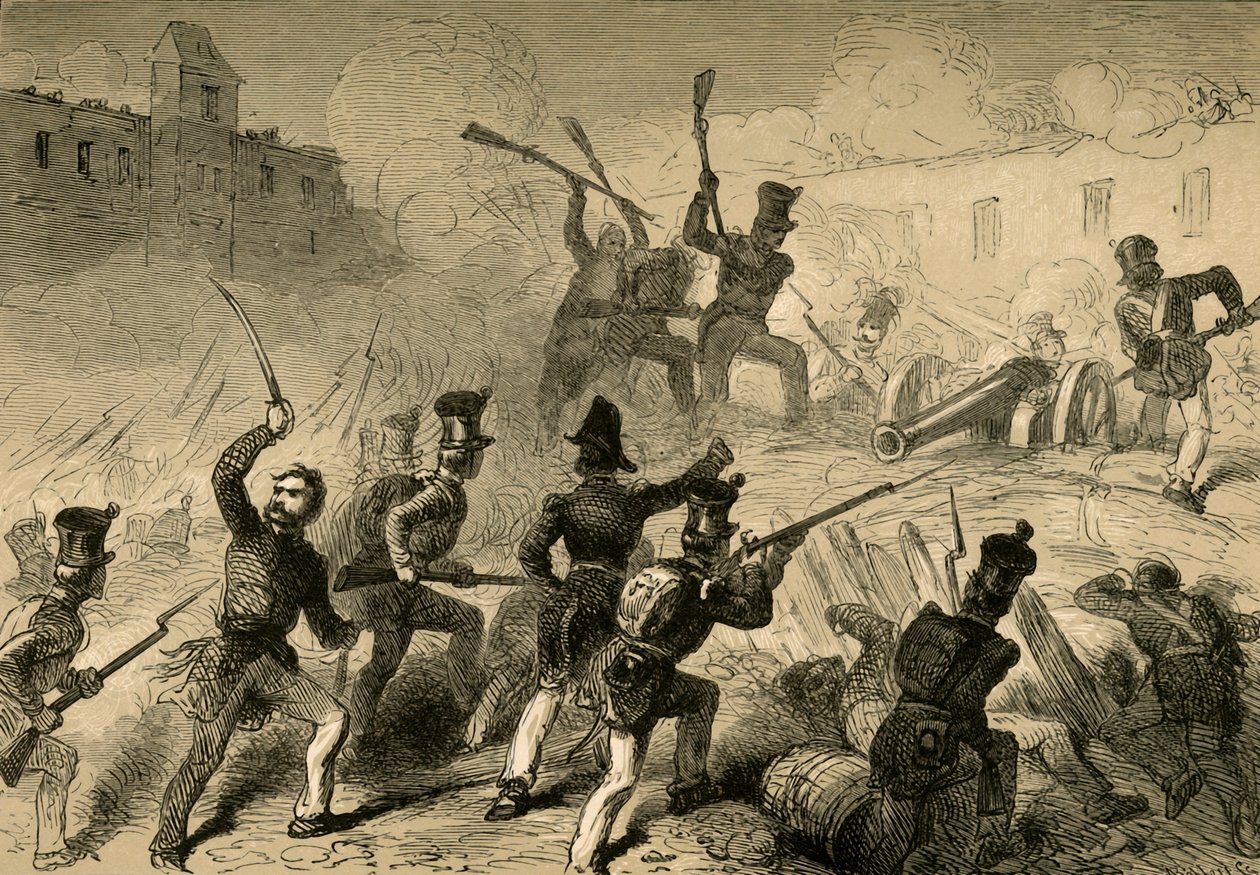 De Inname van Monterey, 1878 door Albert Bobbett