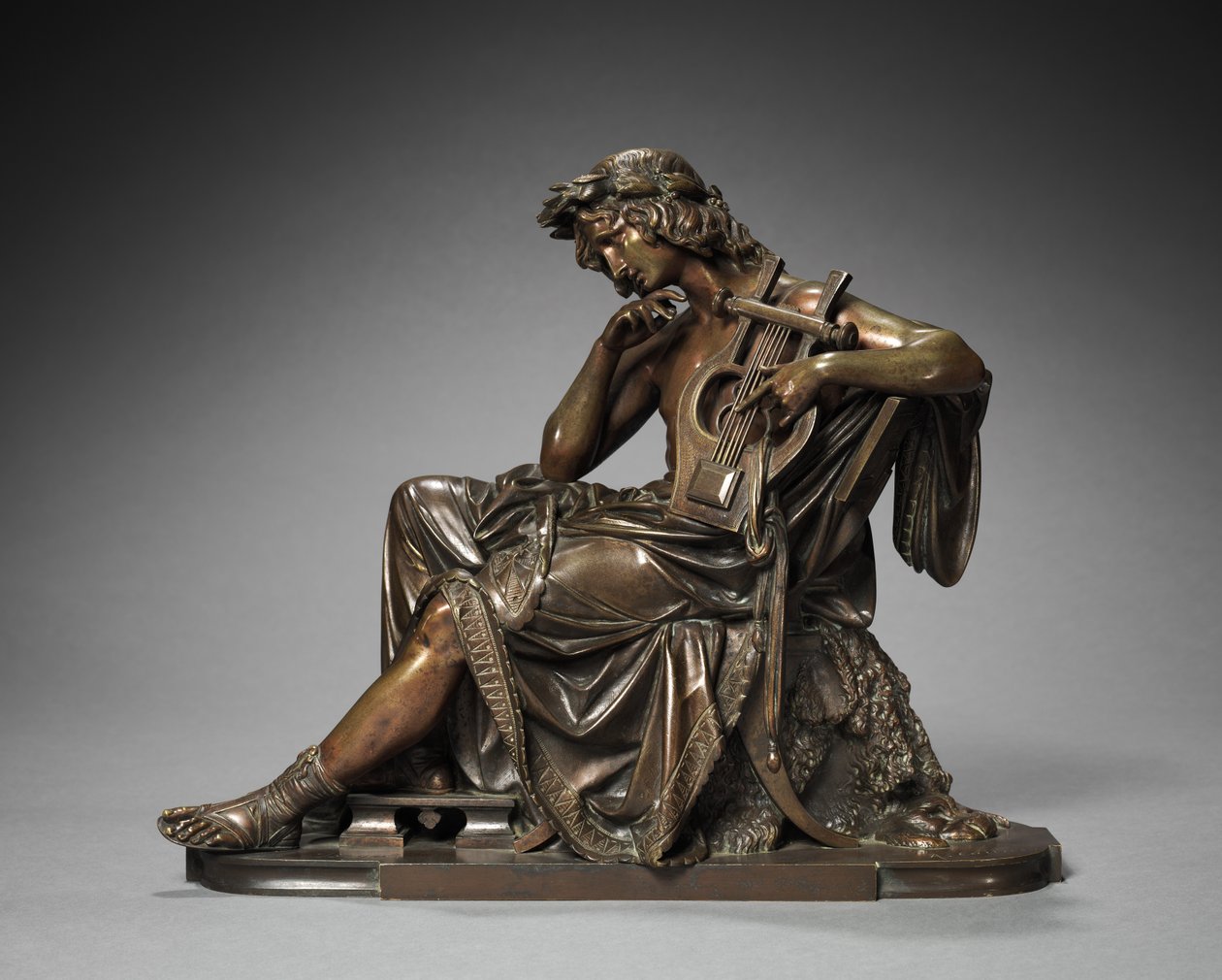 Orpheus, vroege 1860s door Albert Ernest Carrier Belleuse