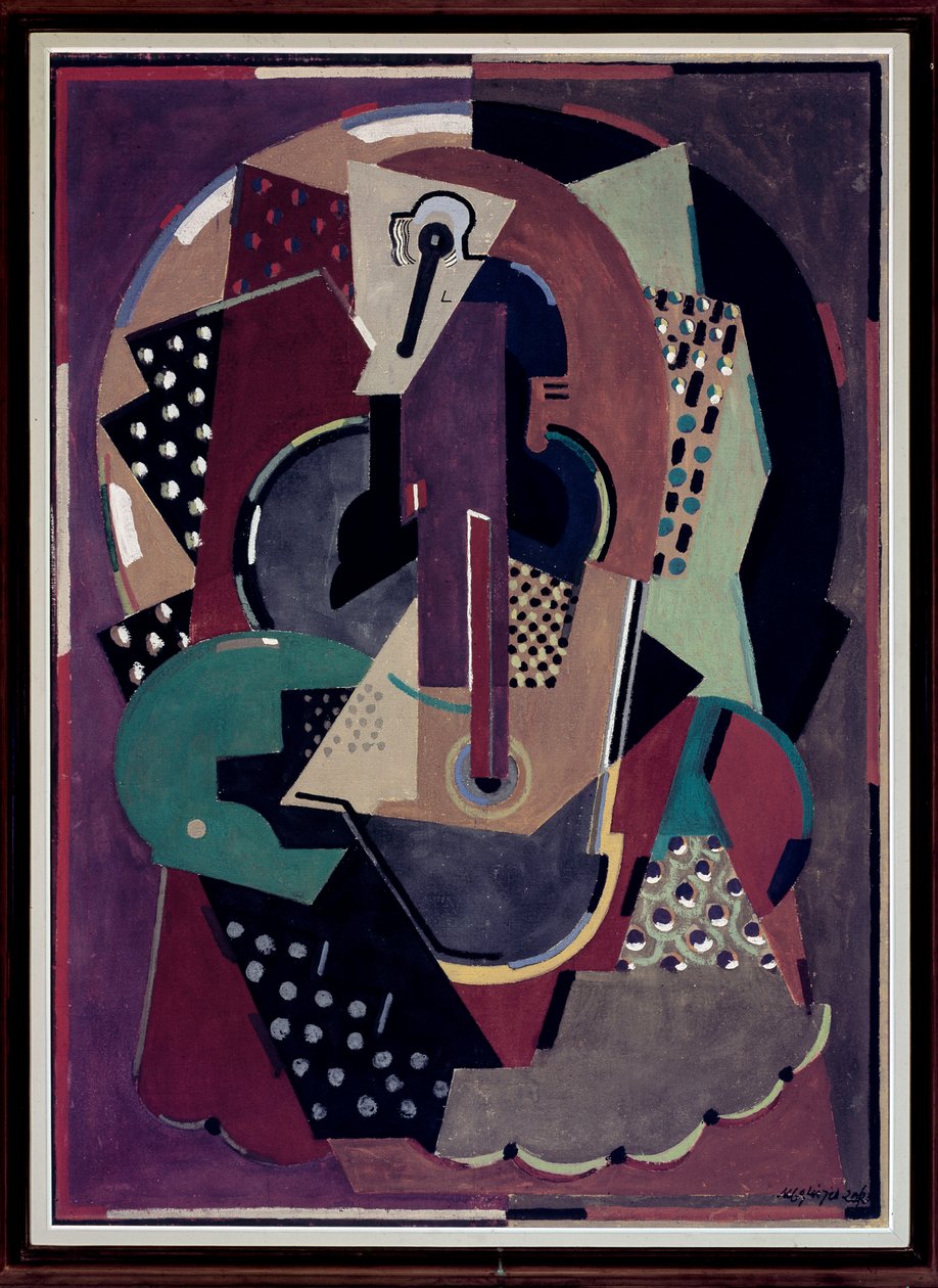 Compositie (olieverf op doek door Albert Gleizes