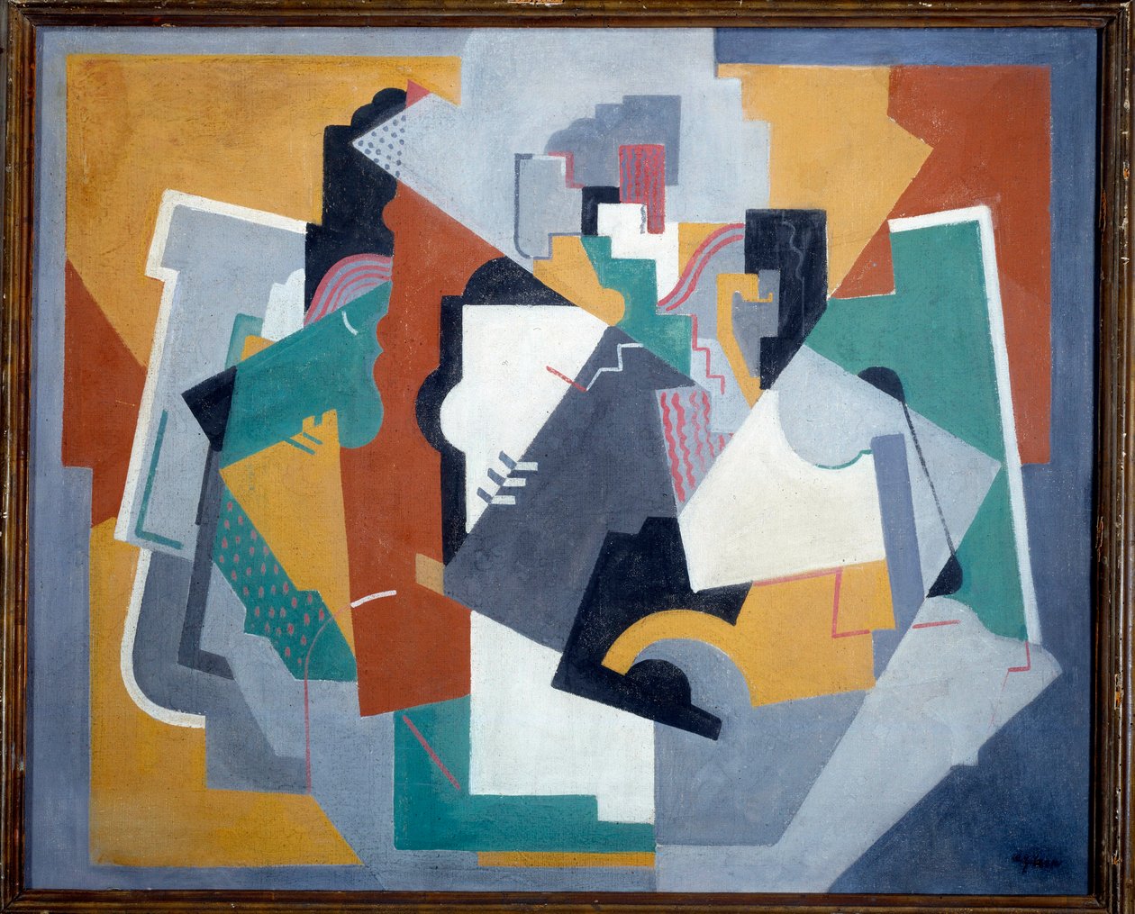 Compositie, 20e eeuw (olieverf op doek) door Albert Gleizes