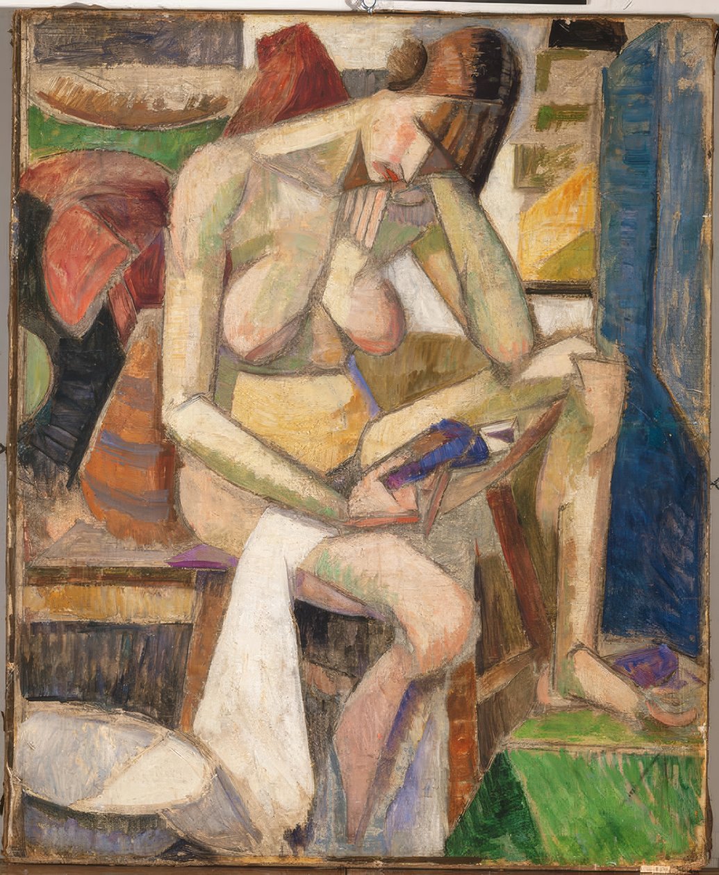 Nu assis door Albert Gleizes