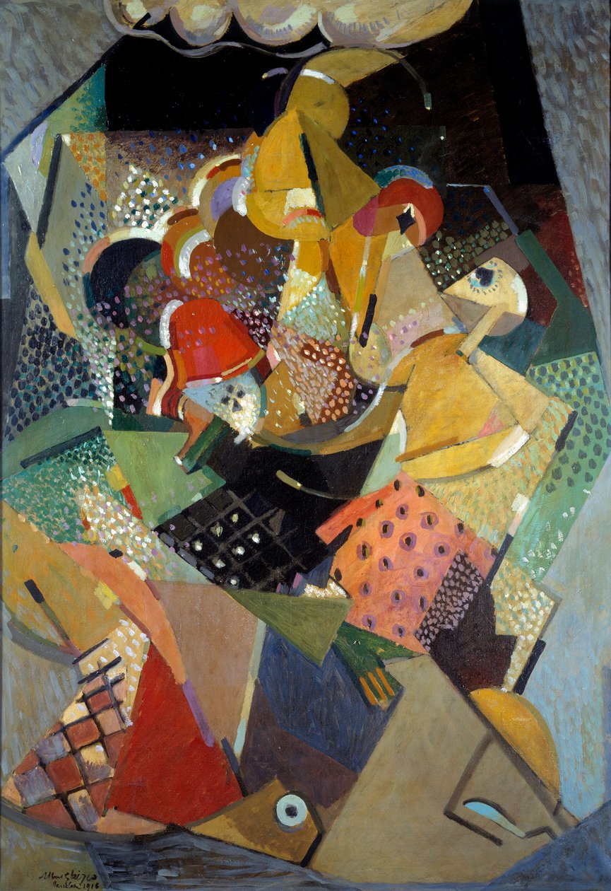 De acrobaten door Albert Gleizes