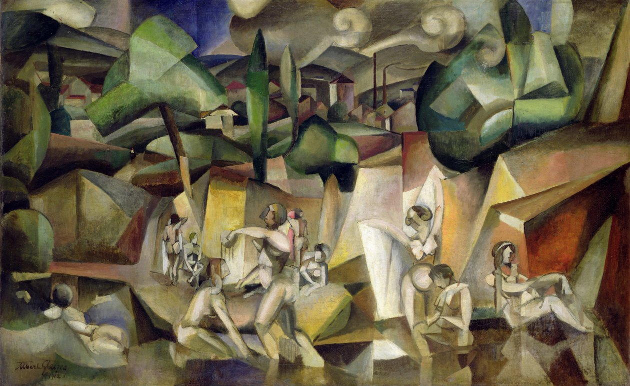 De baders door Albert Gleizes