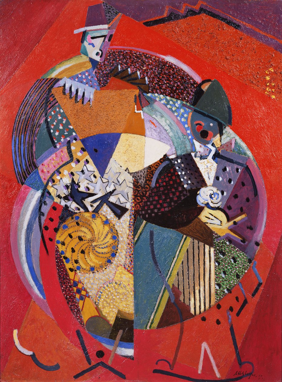 De clowns door Albert Gleizes