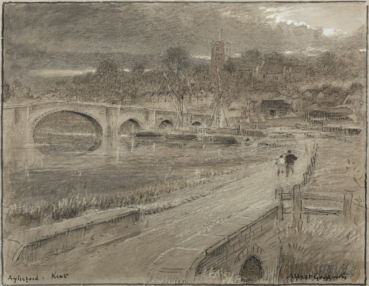 Aylesford, Kent door Albert Goodwin