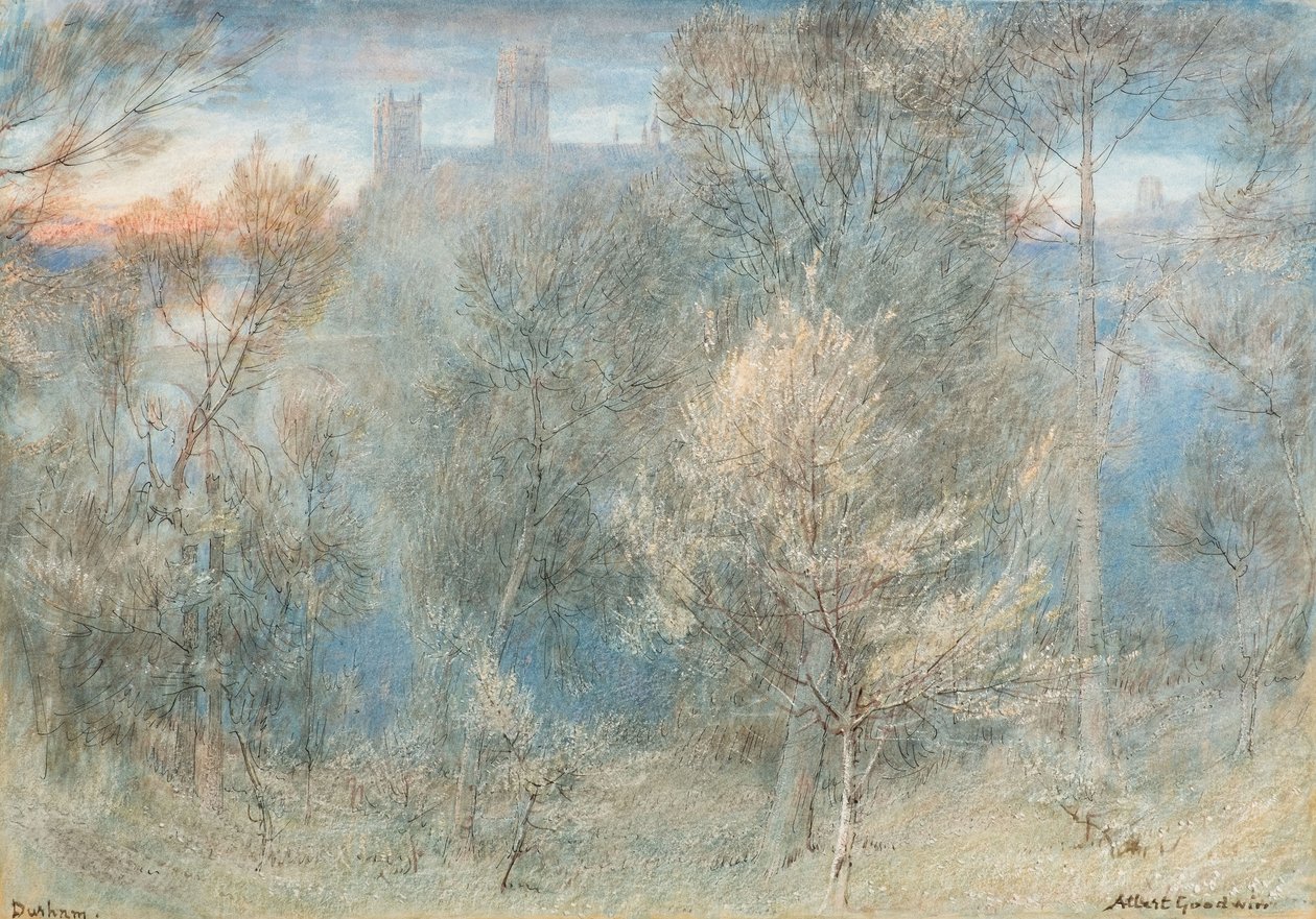 Durham door Albert Goodwin