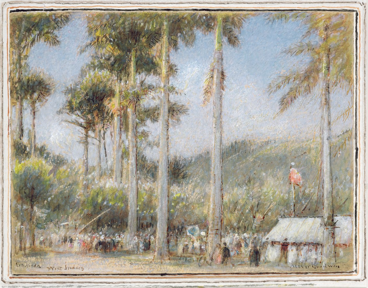 Grenada, West-Indië door Albert Goodwin