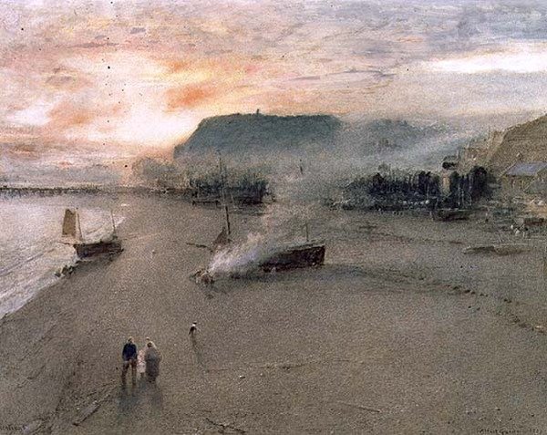 Hastings door Albert Goodwin