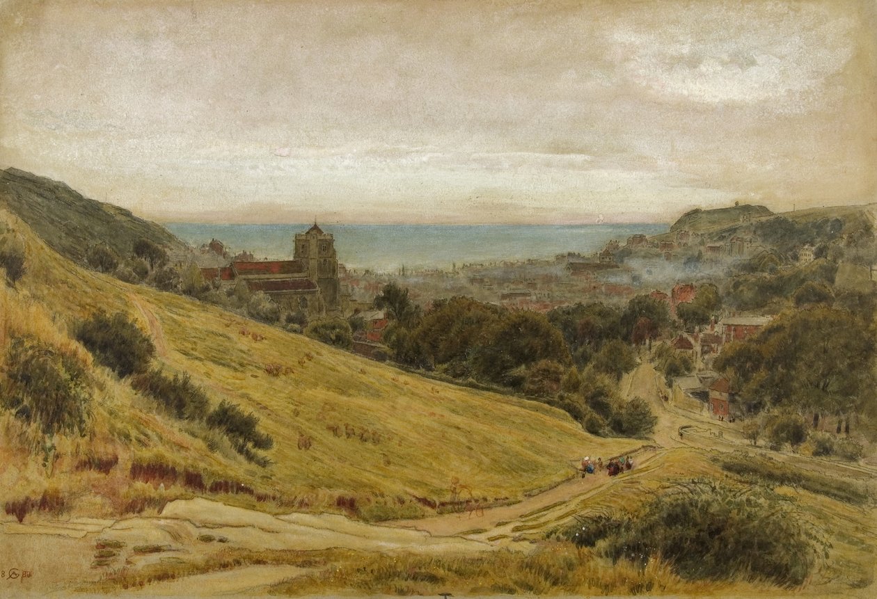 Hastings door Albert Goodwin