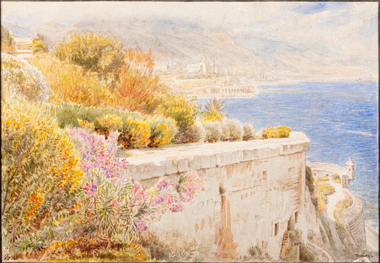 Monaco door Albert Goodwin