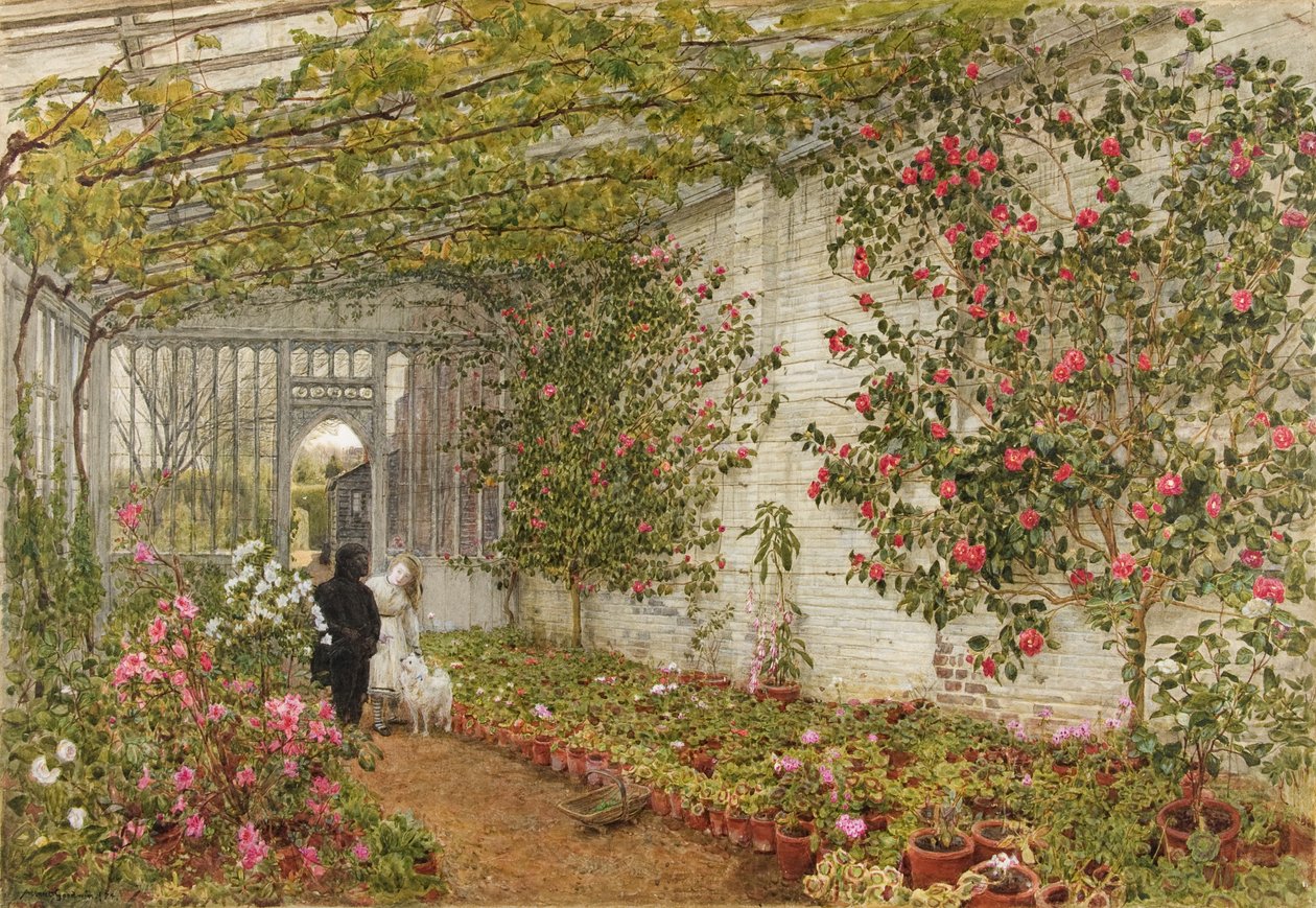 De Serre door Albert Goodwin