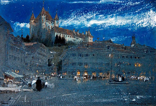 Thun door Albert Goodwin