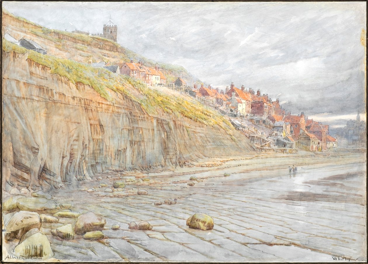 Whitby door Albert Goodwin
