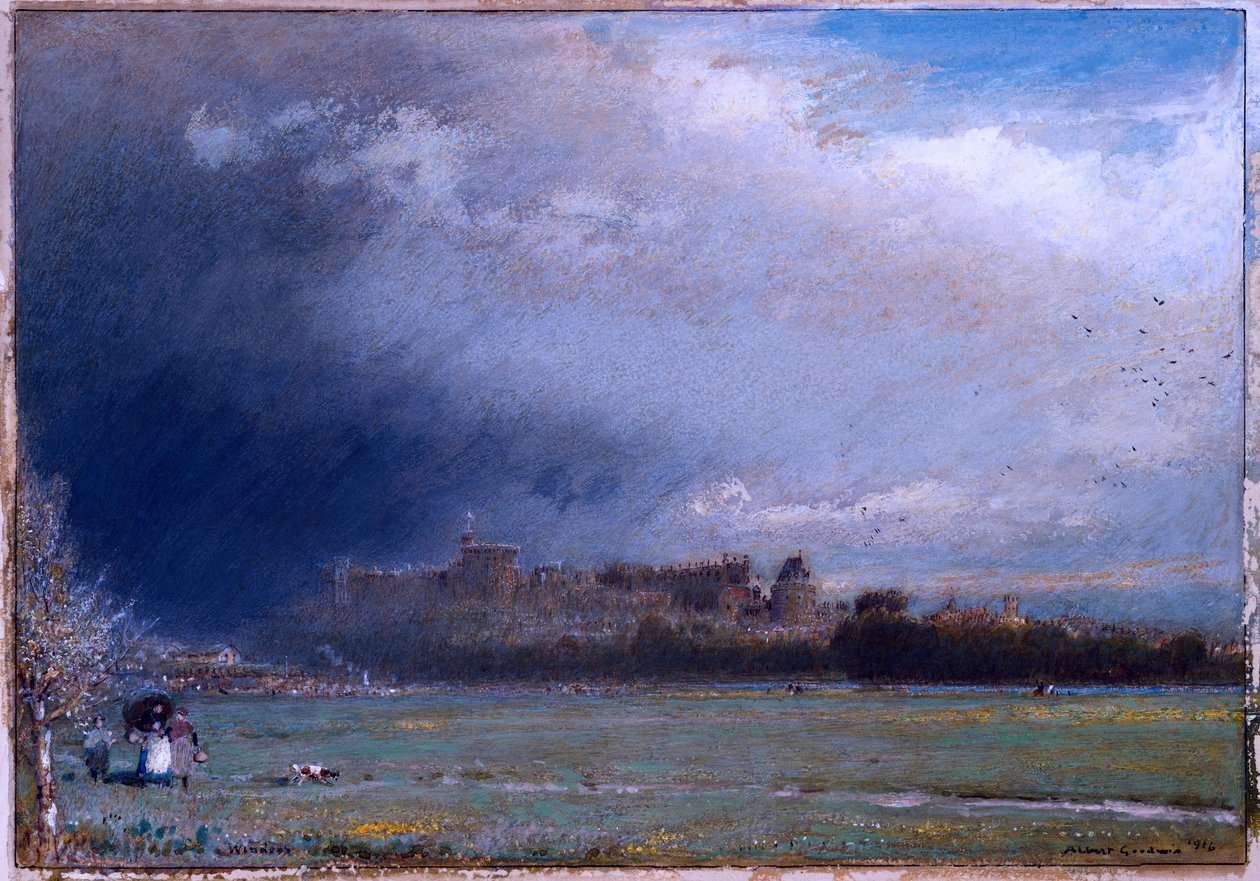 Windsor door Albert Goodwin