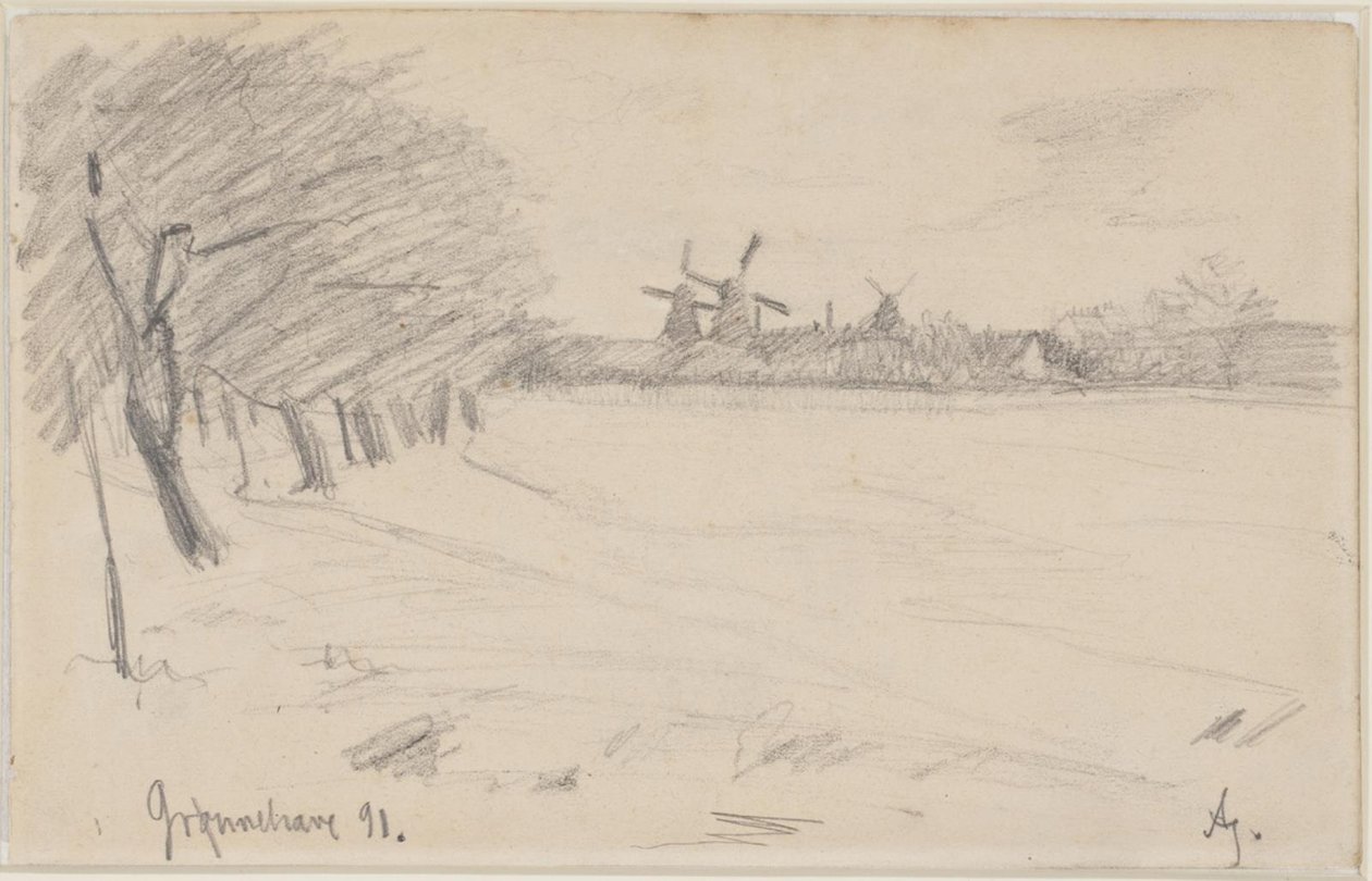 Grønnehave door Albert Gottschalk