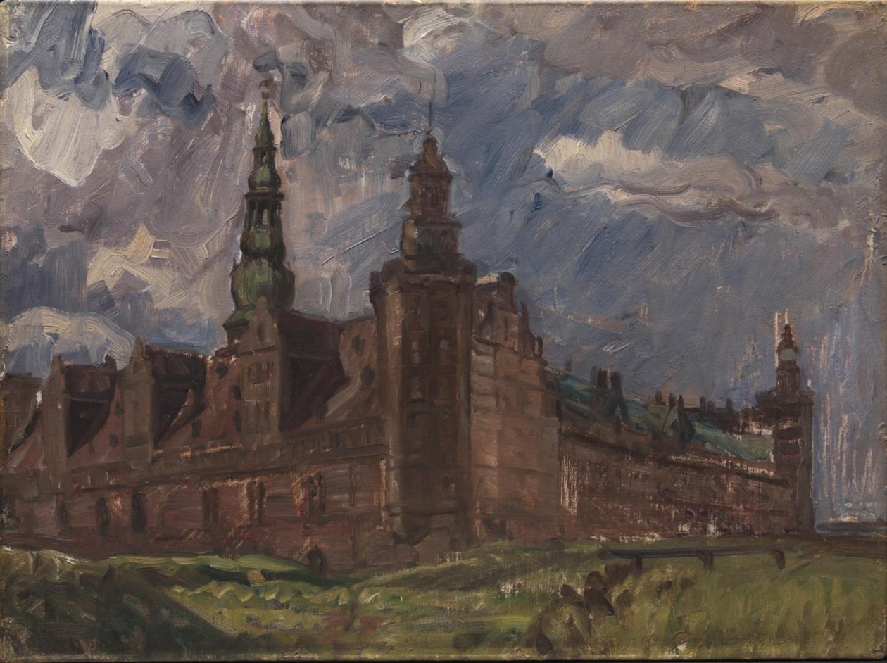 Kronborg gezien vanuit het zuidoosten door Albert Gottschalk