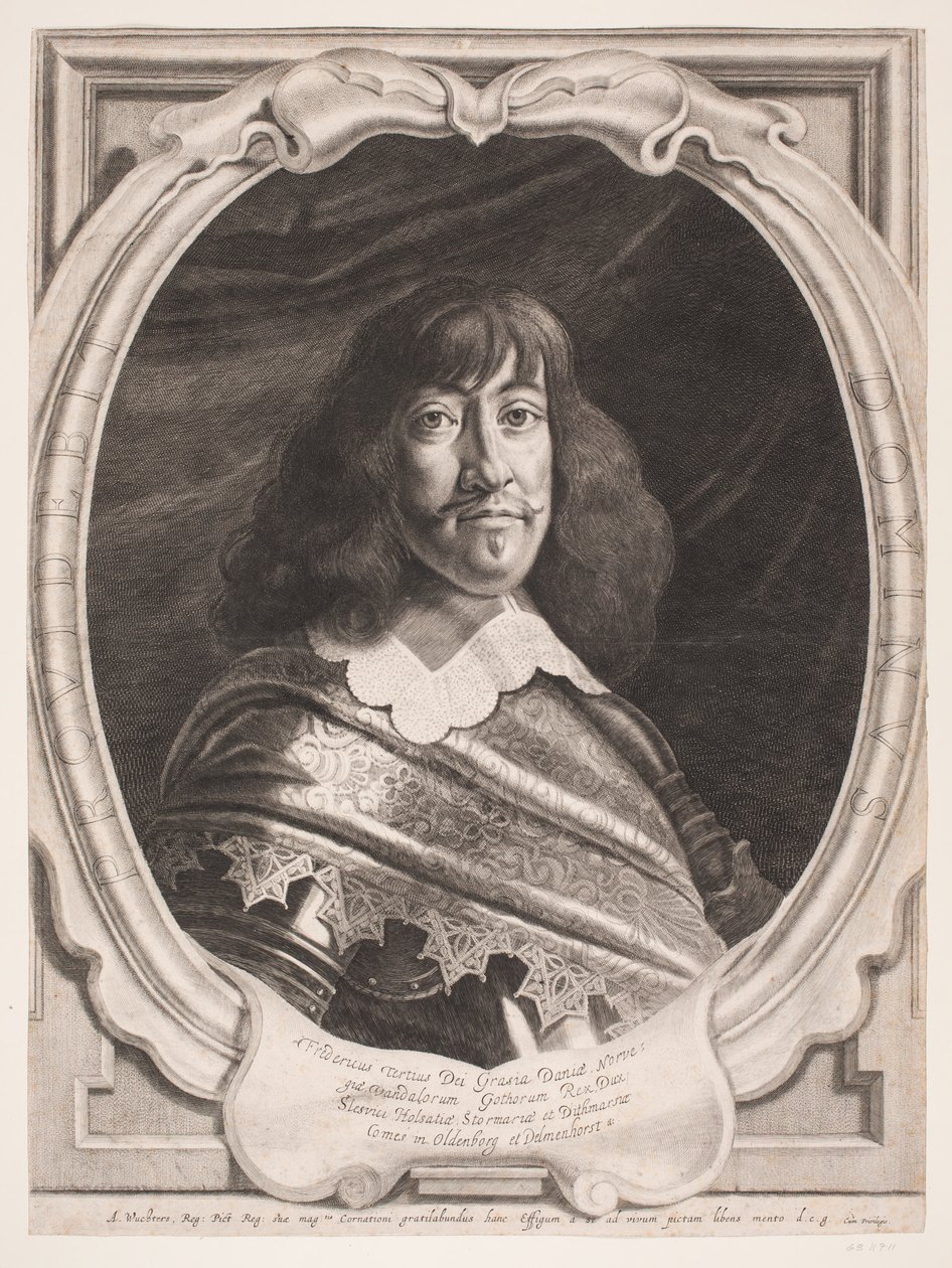 Frederik III door Albert Haelwegh