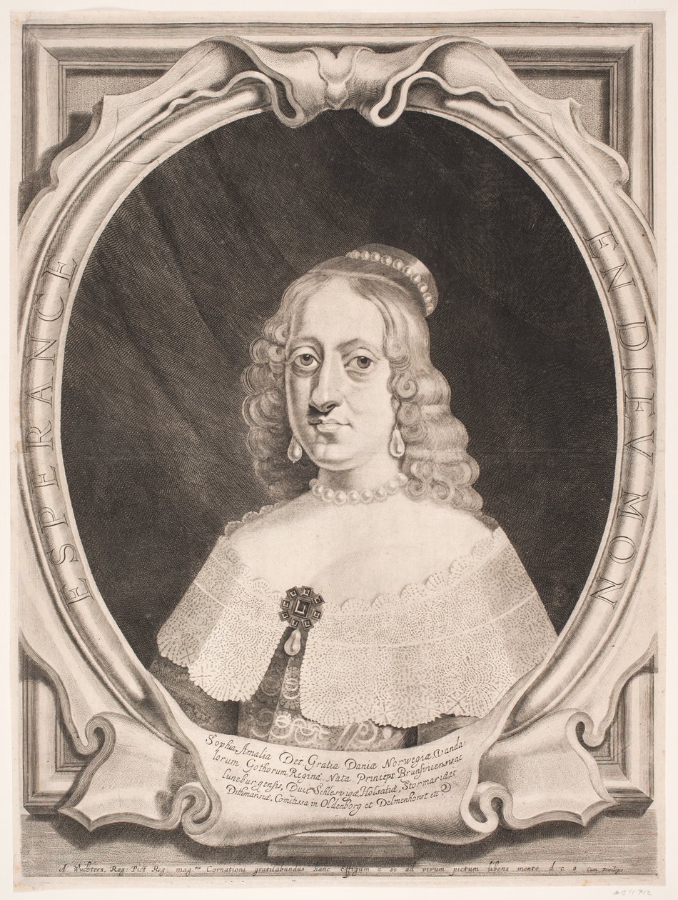 Sophie Amalia door Albert Haelwegh