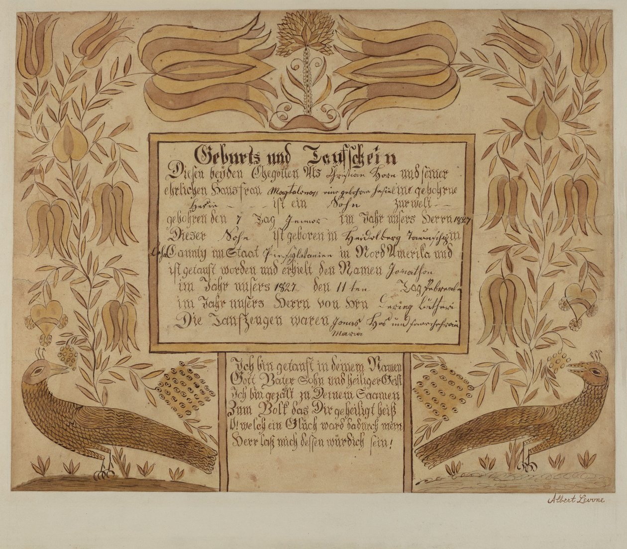 Fraktur, 1935-1942 door Albert J. Levone