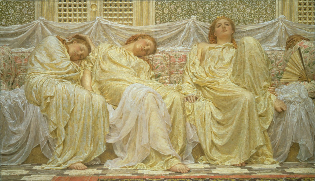 Dromers door Albert Joseph Moore
