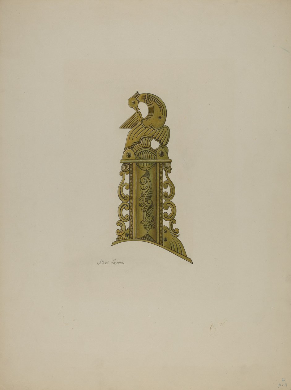 Pa. Duitse patchdoos door Albert Levone