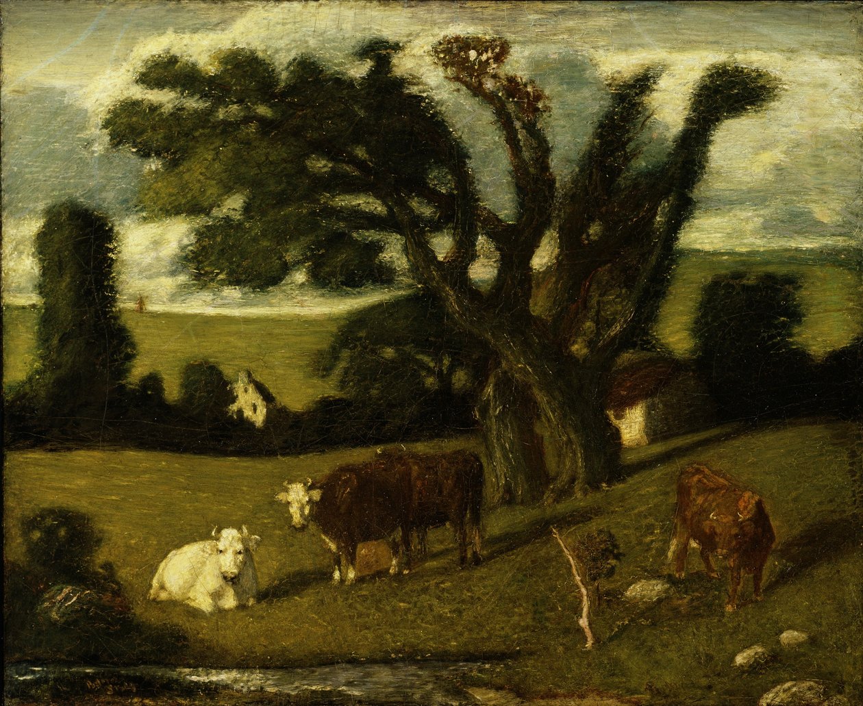 Pastorale studie door Albert Pinkham Ryder